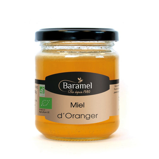 Baramel -- Miel d'oranger bio - 250 g