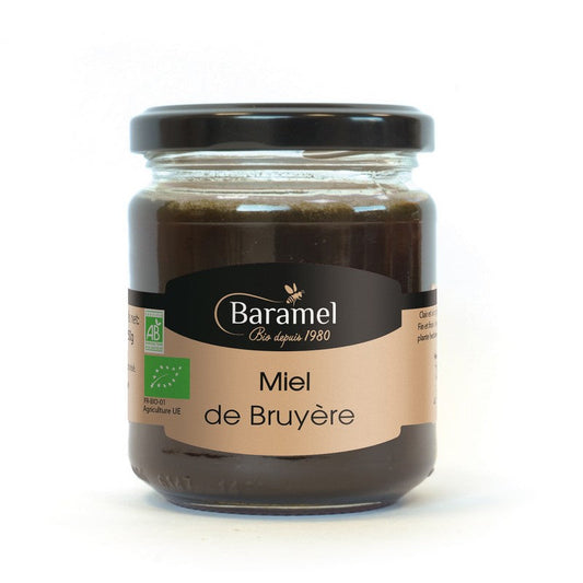 Baramel -- Miel de bruyère bio - 250 g
