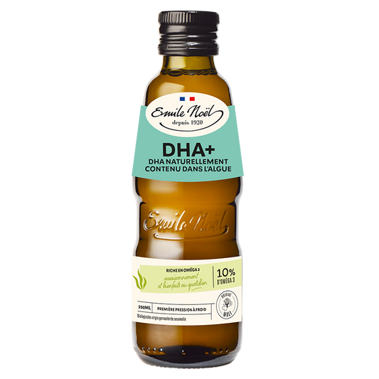 émile Noël -- Cocktail bio d'huiles végétales à l'huile d'algues (dha+) - 250 ml