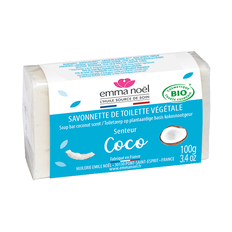 Emma Noël -- Savonnette coco bio - 100 g