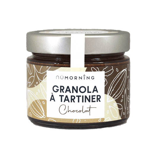 Nümorning -- Granola à tartiner chocolat bio - pot 300 g